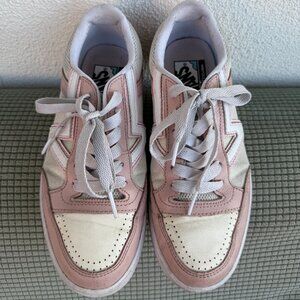 *Used* pink Vans - Lowland Varsity Comfy Cush - Size 8